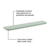Prateleira Curva Nature – Verde