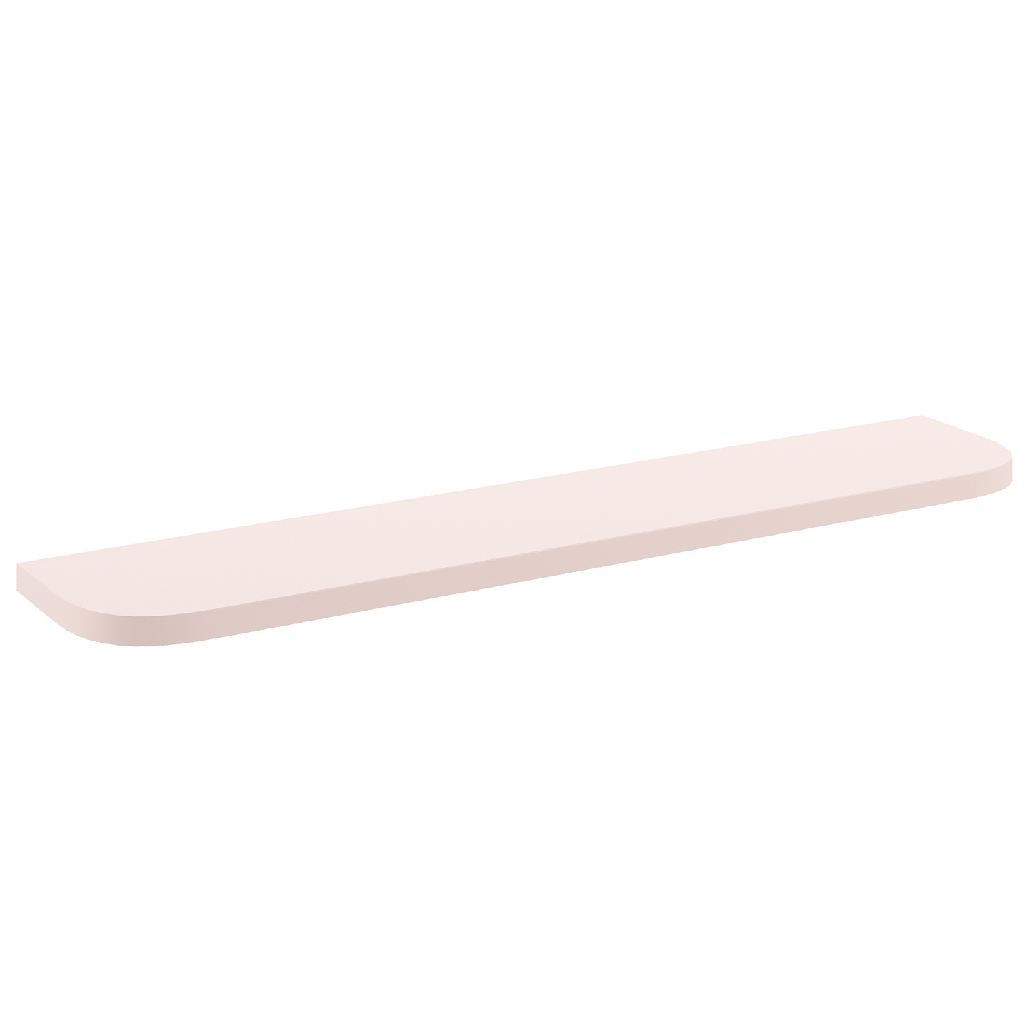 Prateleira Curva Nature – Rosa
