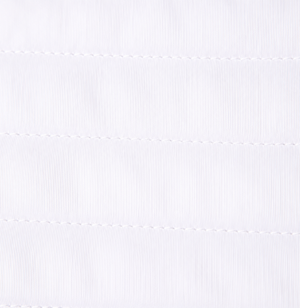 Kit Colcha Casal Listra 3 Peças - Branco