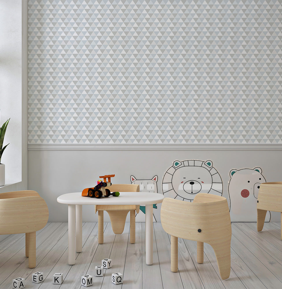 apel de Parede Adesivo Triângulos Color 2,50 x 2,70m - Bota Fora