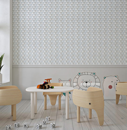 apel de Parede Adesivo Triângulos Color 2,50 x 2,70m - Bota Fora