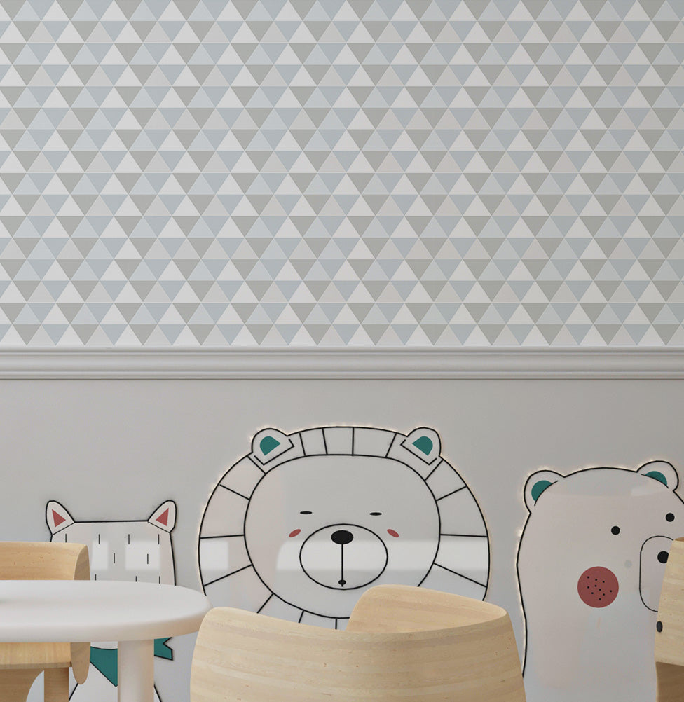 apel de Parede Adesivo Triângulos Color 2,50 x 2,70m - Bota Fora