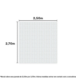 Papel de Parede Adesivo Triângulos Color 2,50 x 2,70m - Bota Fora