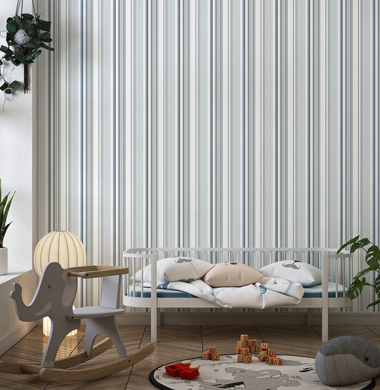 Papel de Parede Adesivo Listra Irregular 3,00 x 2,70m - Bota Fora