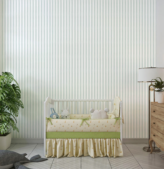 Papel de Parede Cola Listra Média Aquarela 3,50 x 1,70m - Bota Fora