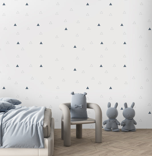 Papel de Parede Adesivo Triângulo Vazado 2,50 x 2,70m - Bota Fora