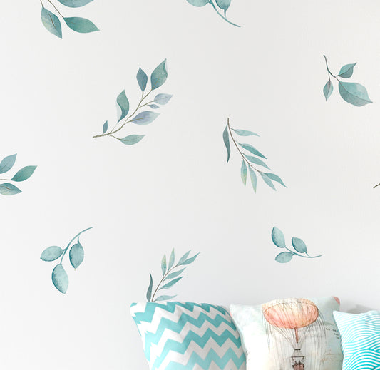 Papel de Parede Cola Infantil Folhas Nature 4,00 x 1,70m - Bota Fora