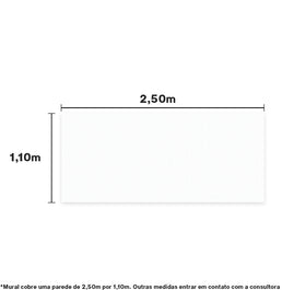 Papel de Parede Adesivo Mini Poá 2,50 x 1,10m - Bota Fora