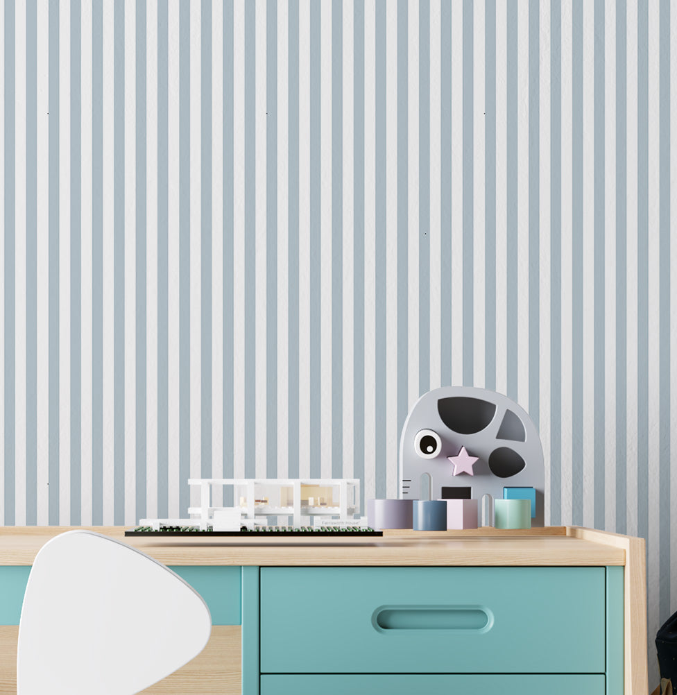 Papel de Parede Cola Listra Grossa 4,00 x 1,70m - Bota Fora