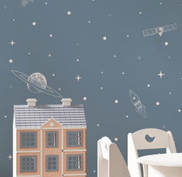 Papel de Parede Adesivo Espaço 3,50 x 1,70m - Bota Fora