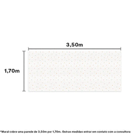 Papel de Parede Adesivo Borboleta Flores do Campo Verde 3,50 x 1,70m - Bota Fora