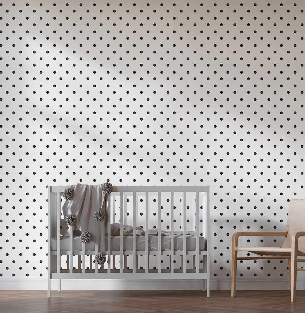 Papel de Parede Adesivo Poá 3,50 x 2,70m - Bota Fora