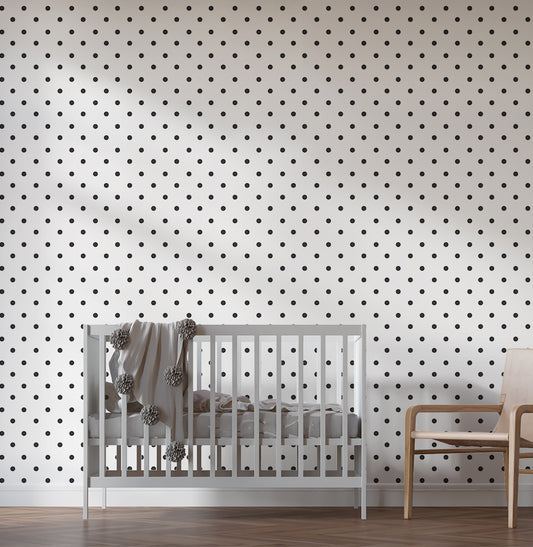 Papel de Parede Adesivo Poá 3,50 x 2,70m - Bota Fora