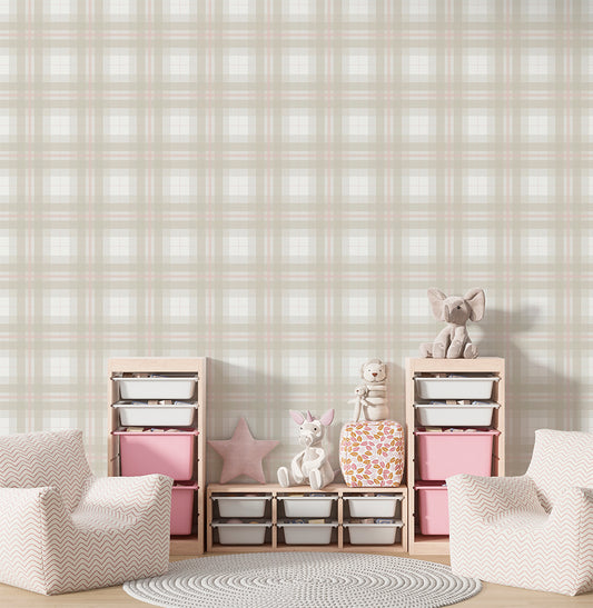 Papel de Parede Cola Xadrez Classic 3,50 x 1,70m - Bota Fora