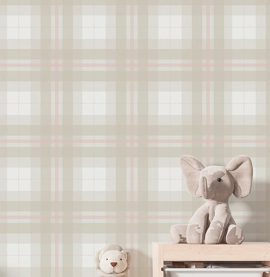 Papel de Parede Cola Xadrez Classic 3,50 x 1,70m - Bota Fora