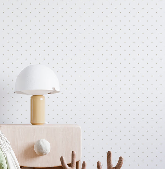 Papel de Parede Cola Mini Poá 4,00 x 1,70m - Bota Fora