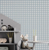 PAPEL DE PAREDE ADESIVO XADREZ AZUL 3,50 X 2,70 M - BOTA FORA