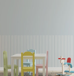PAPEL DE PAREDE ADESIVO LISTRA GROSSA 3,00 X 1,10 M - BOTA FORA