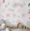 PAPEL DE PAREDE ADESIVO FLORAL GRANDE AQUARELA 2,50 X 1,70 M - BOTA FORA