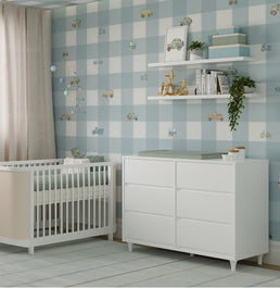 Cômoda de Bebê Haus Nature 6 Gavetas - Branco