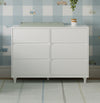 Cômoda de Bebê Haus Nature 6 Gavetas - Branco