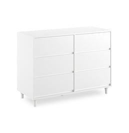 Cômoda de Bebê Haus Nature 6 Gavetas - Branco