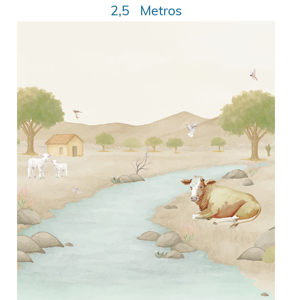 Papel de Parede Refúgio do Sertão - Mural