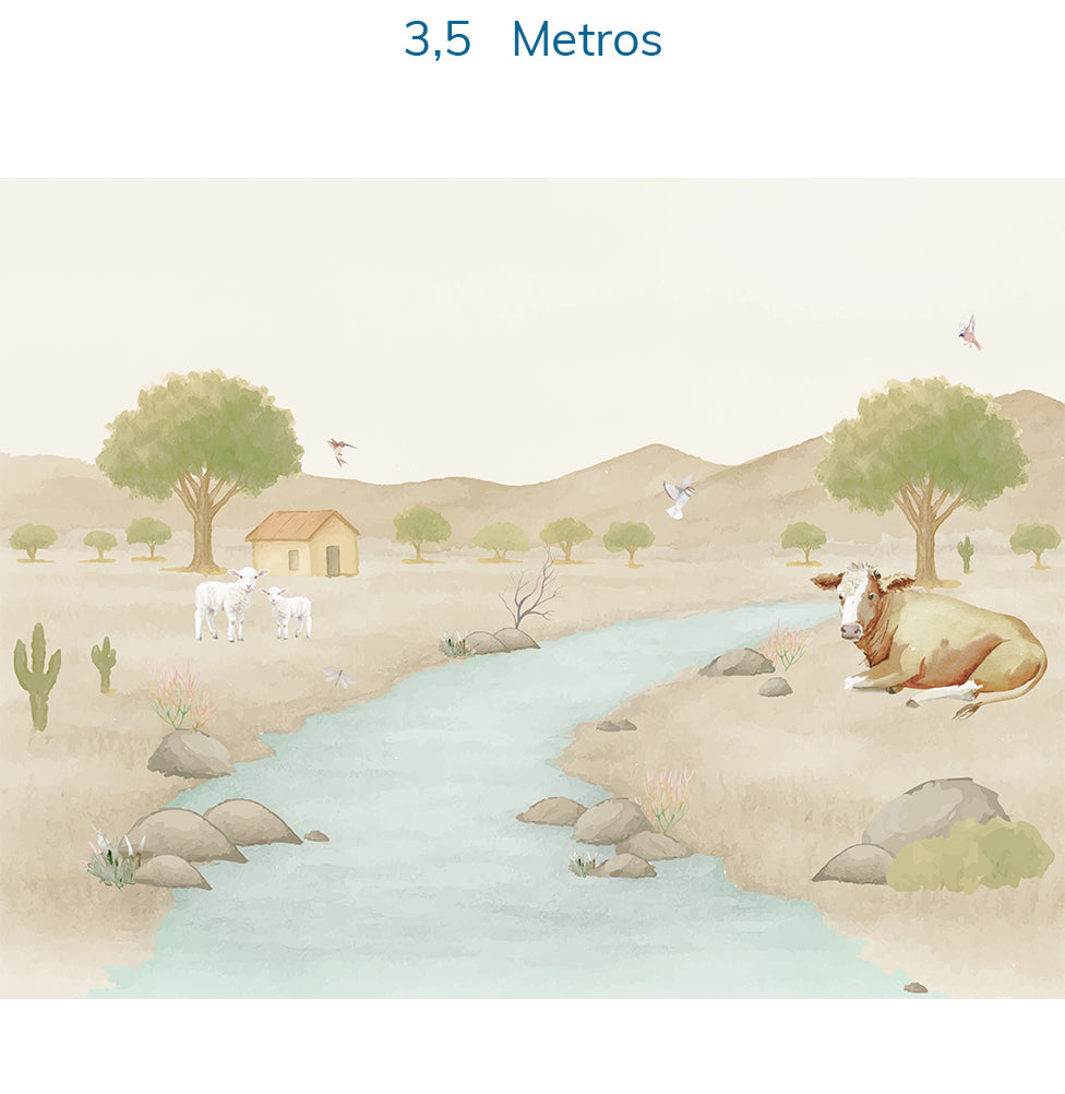 Papel de Parede Refúgio do Sertão - Mural