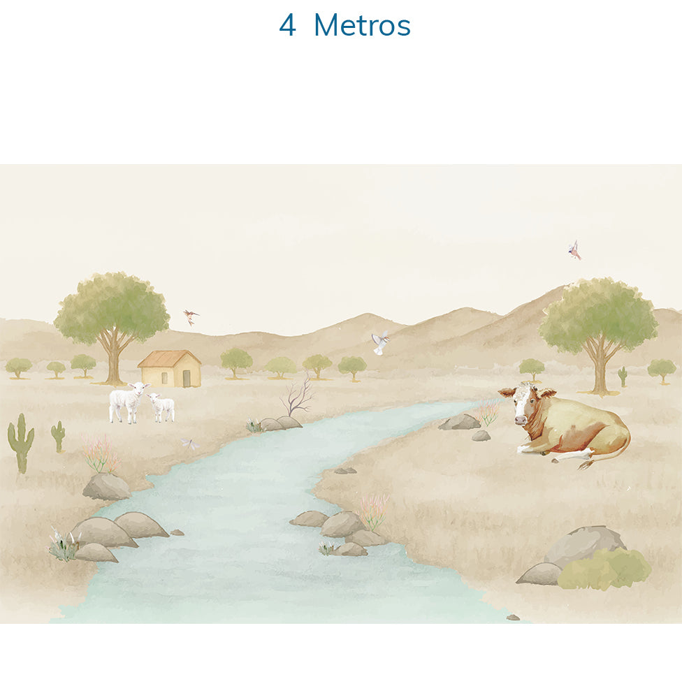 Papel de Parede Refúgio do Sertão - Mural