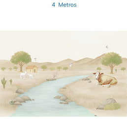 Papel de Parede Refúgio do Sertão - Mural