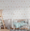 Papel de Parede Infantil Flores Candy – Verde e Rosa