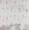 Papel de Parede Infantil Flores Candy – Verde e Rosa