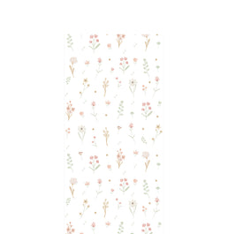 Papel de Parede Infantil Flores Candy – Verde e Rosa