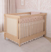 Berço Monet 3 em 1 com Palha - Carvalho