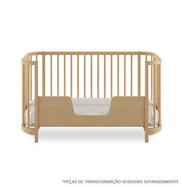 Berço Raika 3 em 1 - Carvalho