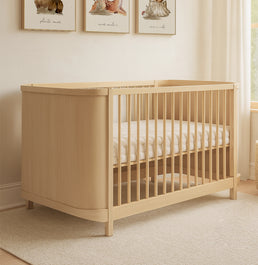 Berço Raika 3 em 1 Fechado - Carvalho