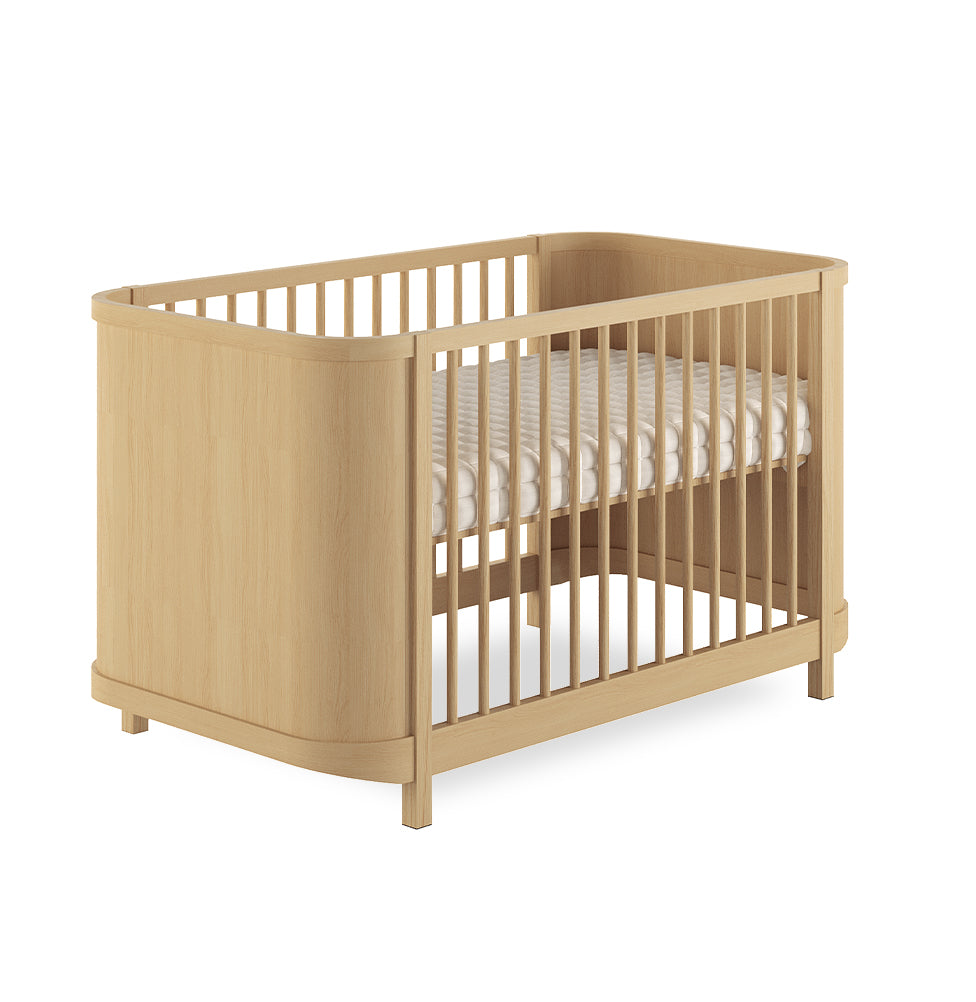 Berço Raika 3 em 1 Fechado - Carvalho