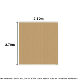 Papel de Parede Infantil Madeira Carvalho – Mural