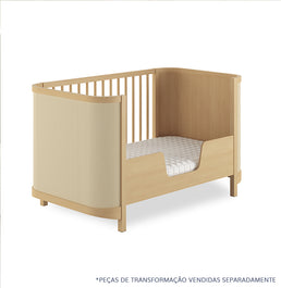 Meia Grade de Transformação Para Mini Cama Raika - Carvalho