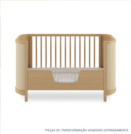 Meia Grade de Transformação Para Mini Cama Raika - Carvalho