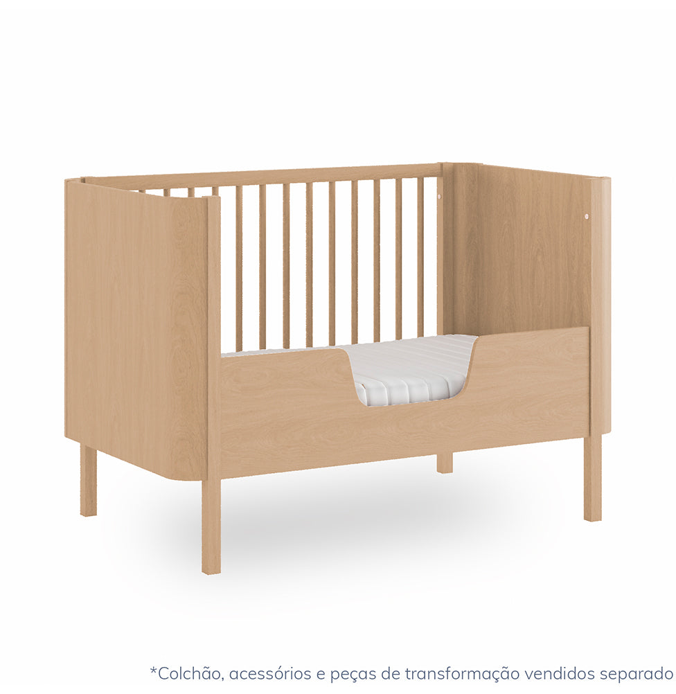 Meia Grade de Transformação Para Mini Cama Nord – Carvalho