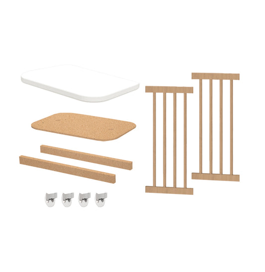 Kit de Transformação Para Mini Berço Nord – Carvalho