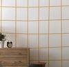 Papel de Parede Infantil Gride G Amarelo – Mural