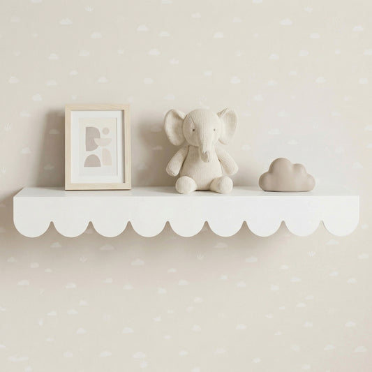 Prateleira Ondinhas 60cm – Branco