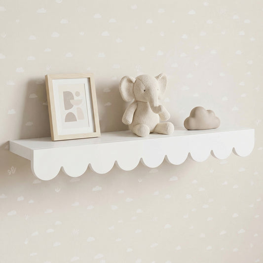 Prateleira Ondinhas 60cm – Branco