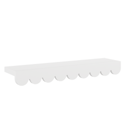 Prateleira Ondinhas 60cm – Branco