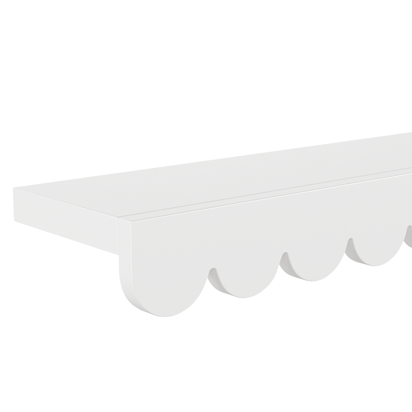 Prateleira Ondinhas 60cm – Branco