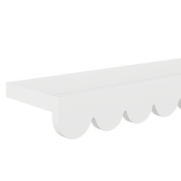 Prateleira Ondinhas 60cm – Branco