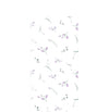 Papel de Parede infantil floral Maili Lilás