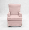 Poltrona de Amamentação Essence Lisa com Balanço e Puff - Rosa